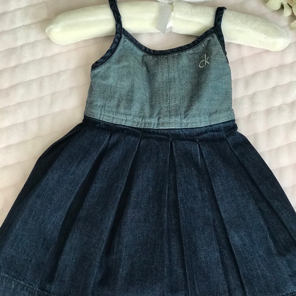 Baby girl denim dress